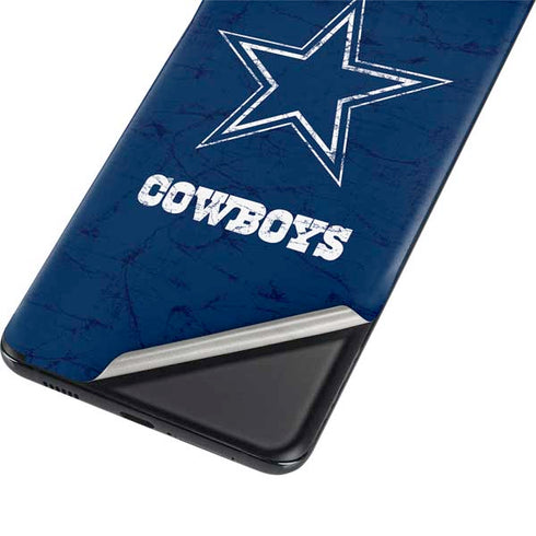 NFL Dallas Cowboys Distressed Galaxy S21 Plus 5G Skin